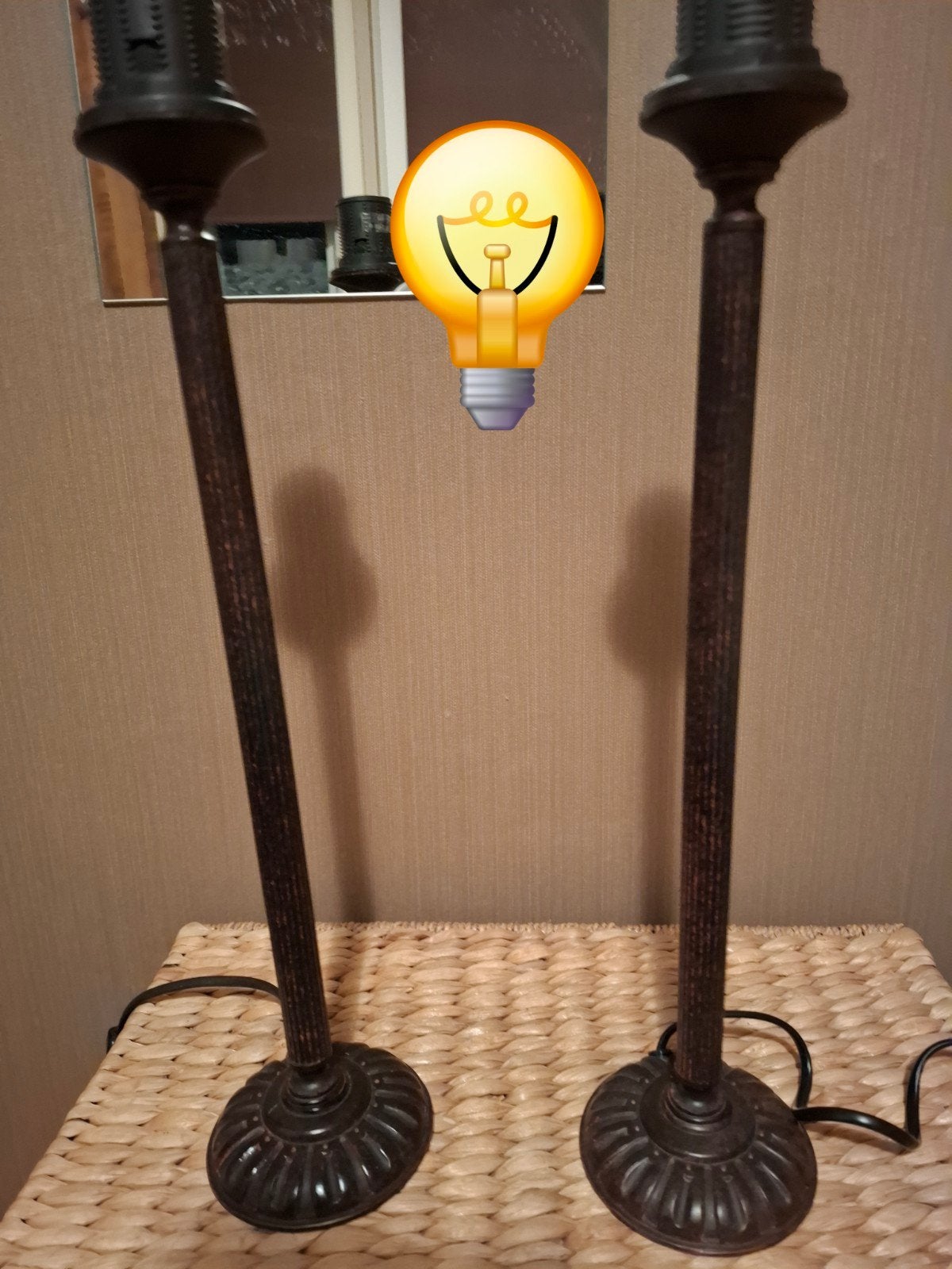 2 klassieke mooie Steinhauer tafellamp poten., Huis en Inrichting, Lampen | Tafellampen, Ophalen of Verzenden, Minder dan 50 cm