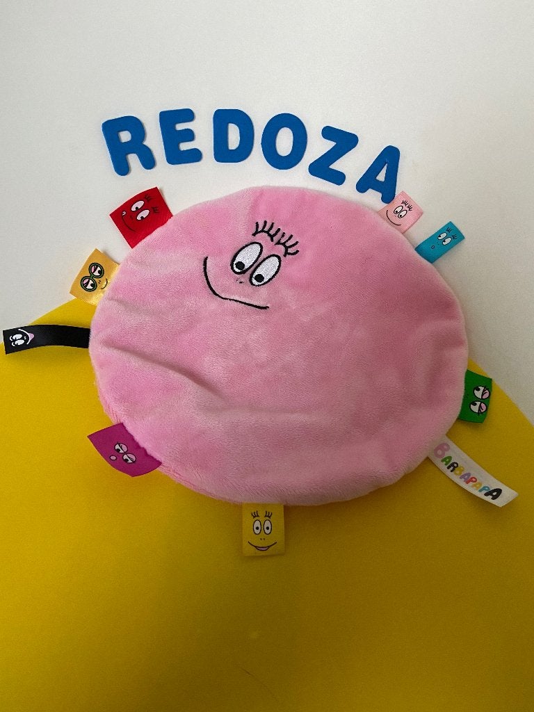 K2283 Jemini doekje barbapapa roze badstof, Ophalen of Verzenden, Zo goed als nieuw, Overige typen