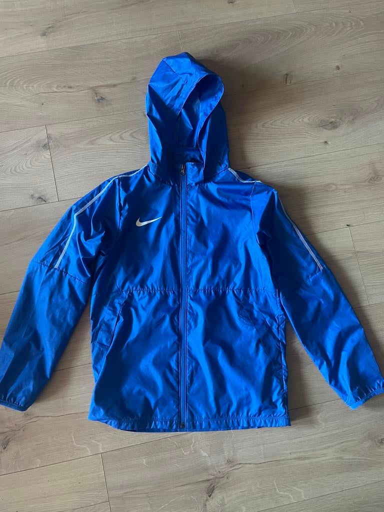 Nike windjack met capuchon (maat L 147-158 cm), Ophalen of Verzenden, Zo goed als nieuw, Jongen of Meisje, Jas