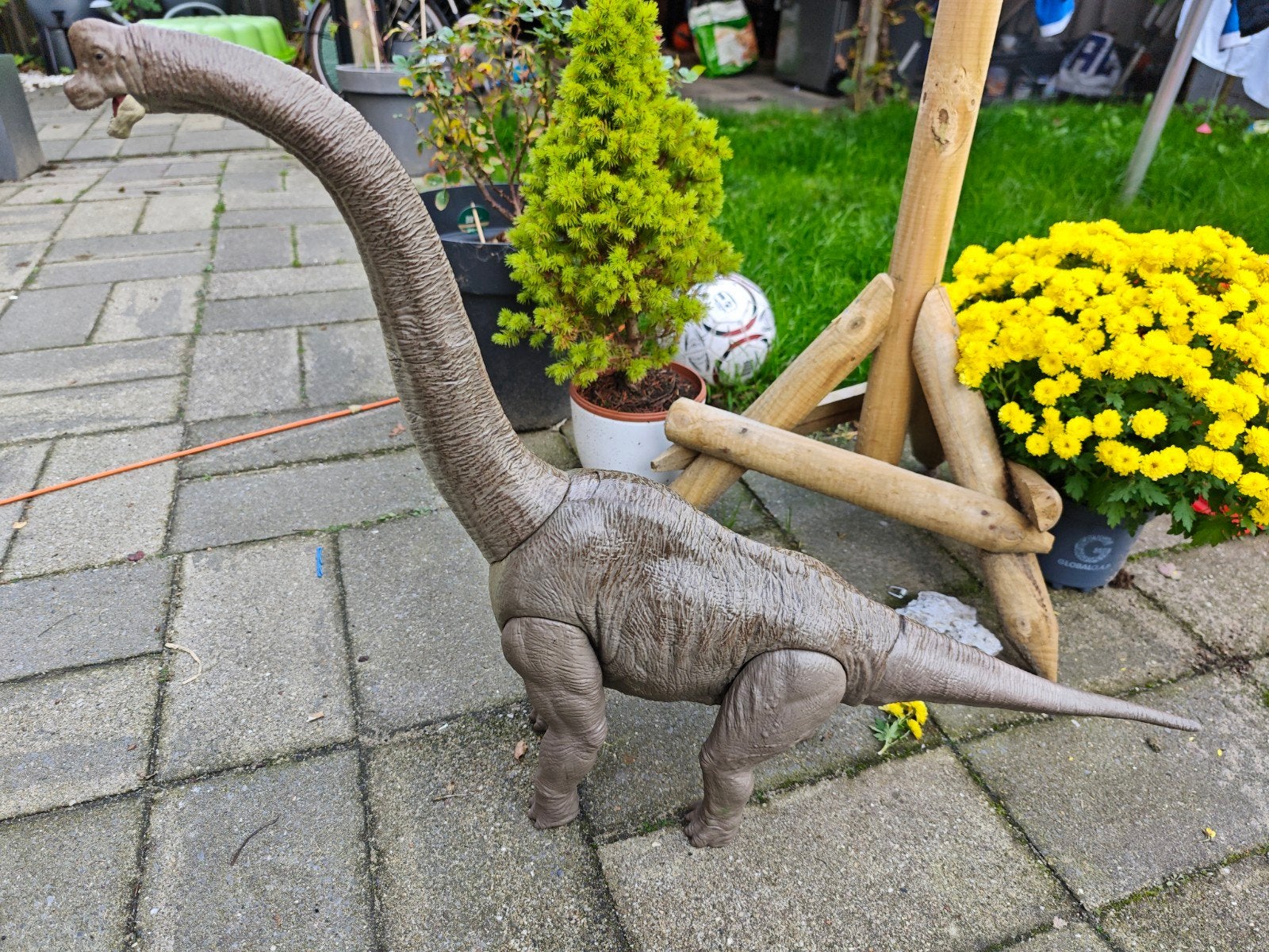 Grote Brachiosaurus dinosaurus speelgoed, Ophalen of Verzenden, Gebruikt, Jongen of Meisje