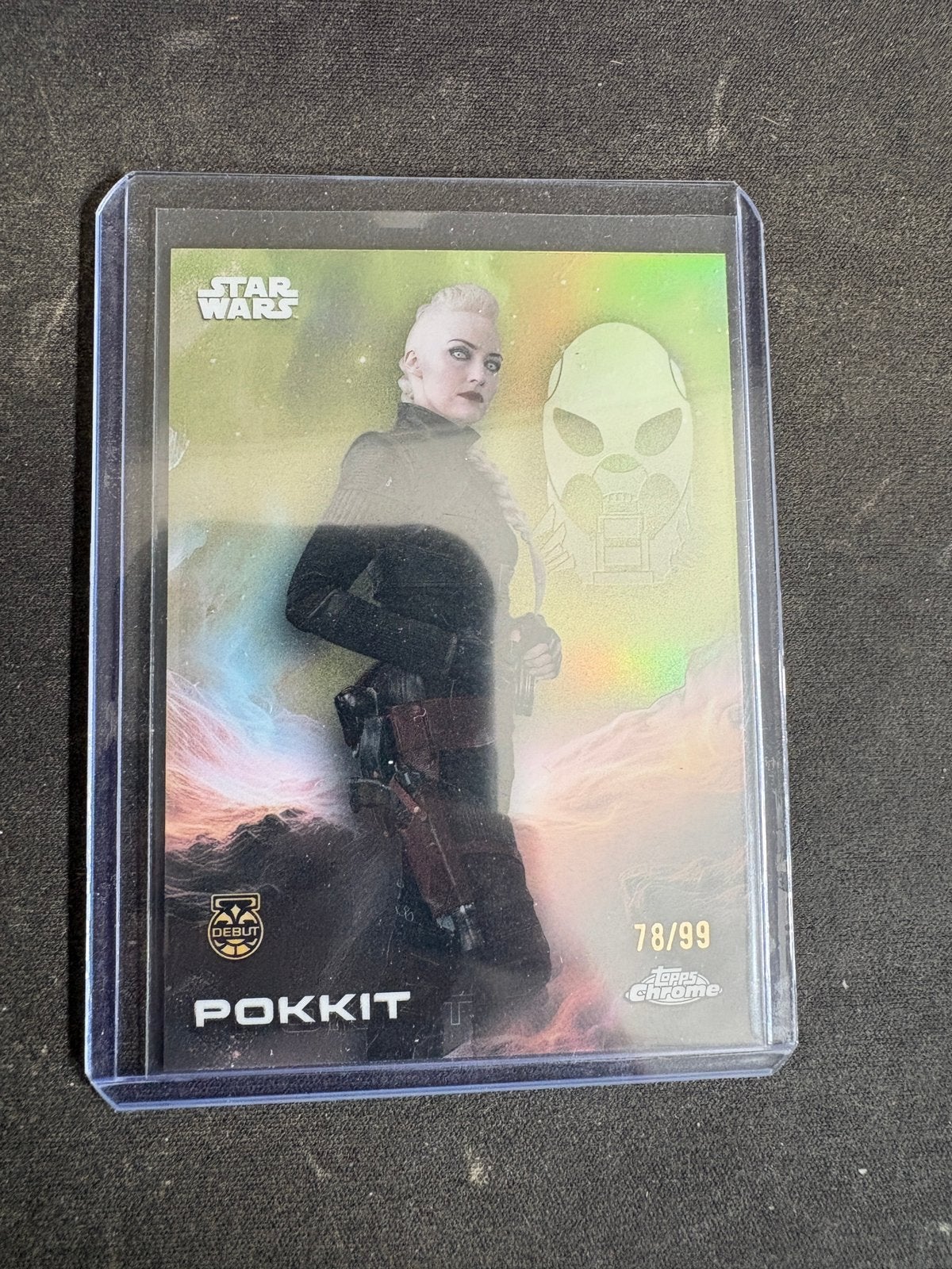 Topps Star Wars Chrome 2024 - Pokkit /99, Verzenden, Zo goed als nieuw, Actiefiguurtje