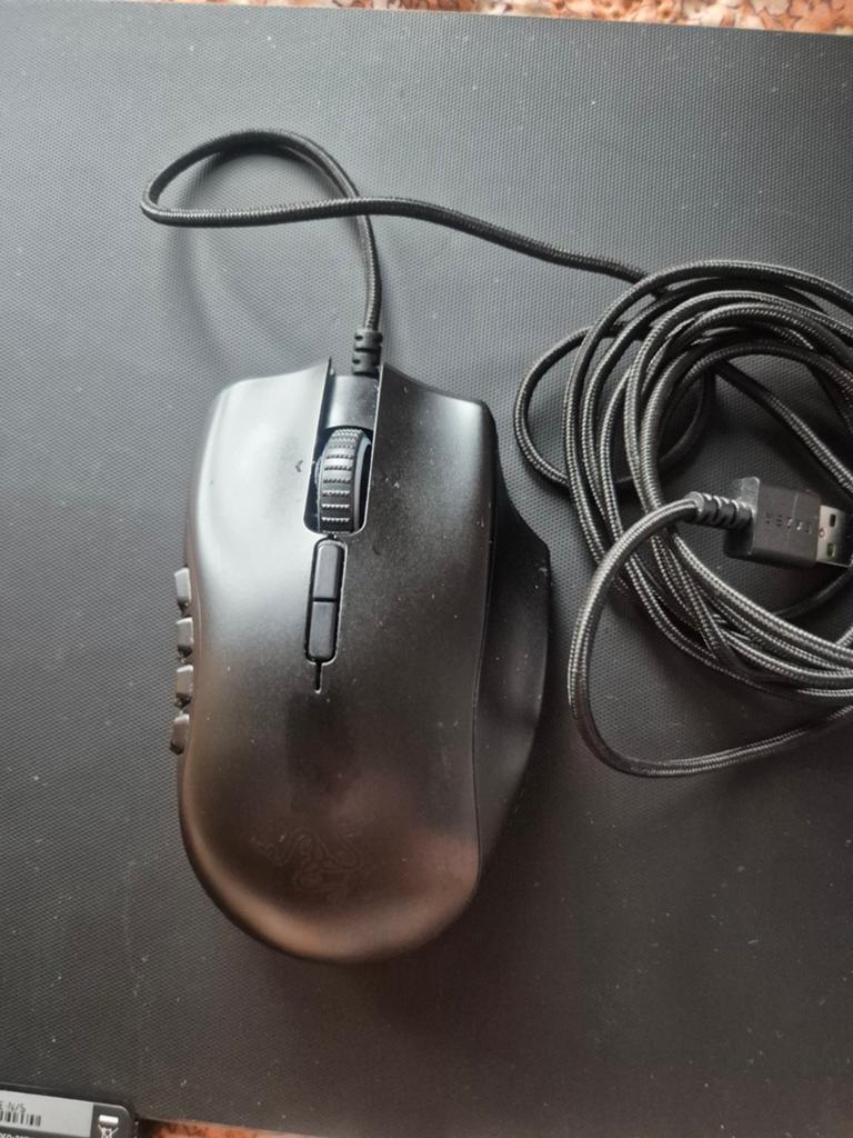 Razer Naga Trinity Gaming Muis - Bedraad, Rechtshandig, Muis, Gebruikt, Gaming muis