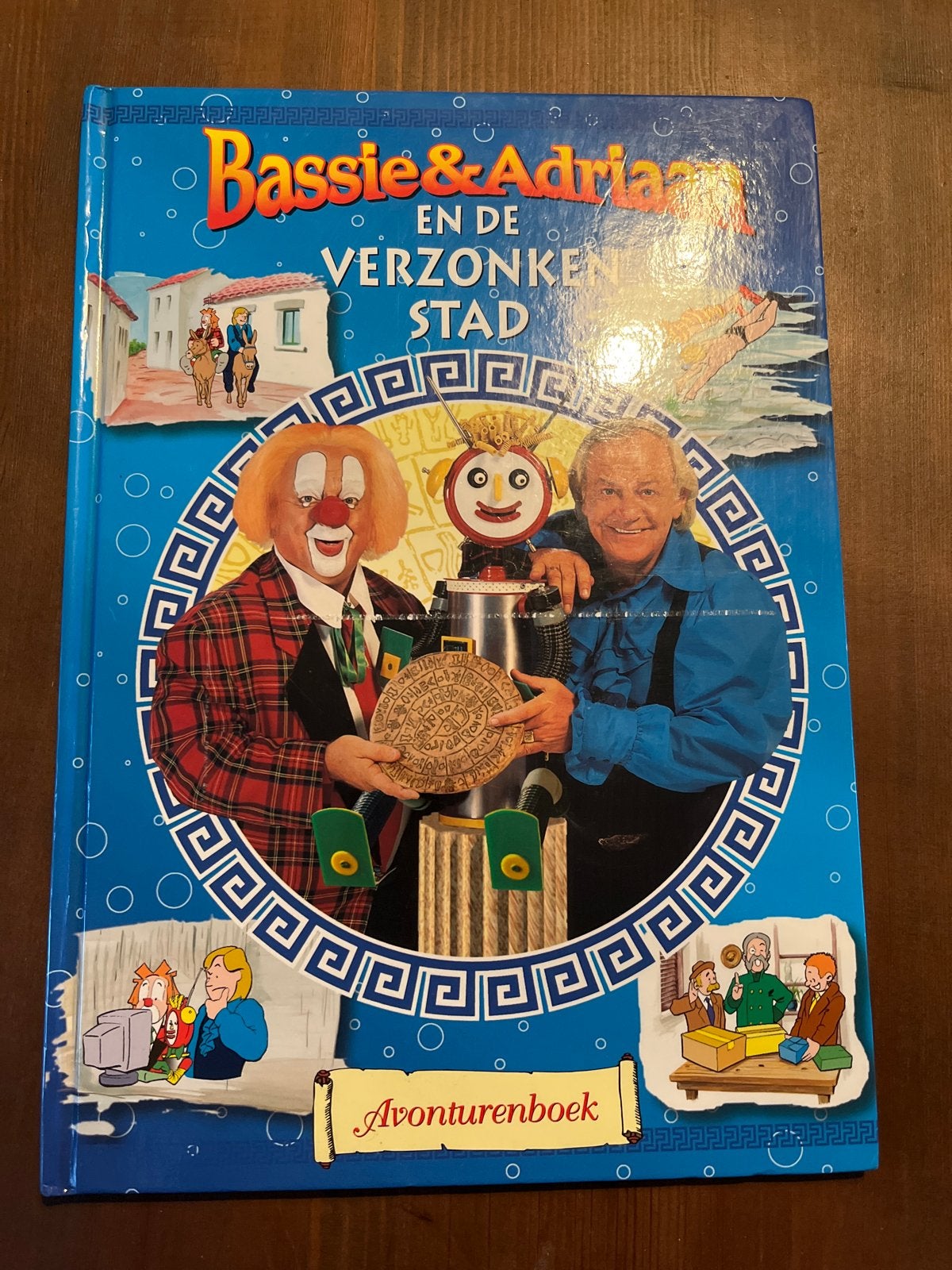 Bassie & Adriaan en de Verzonken Stad Avonturenboek, Boeken, Ophalen of Verzenden, Gelezen