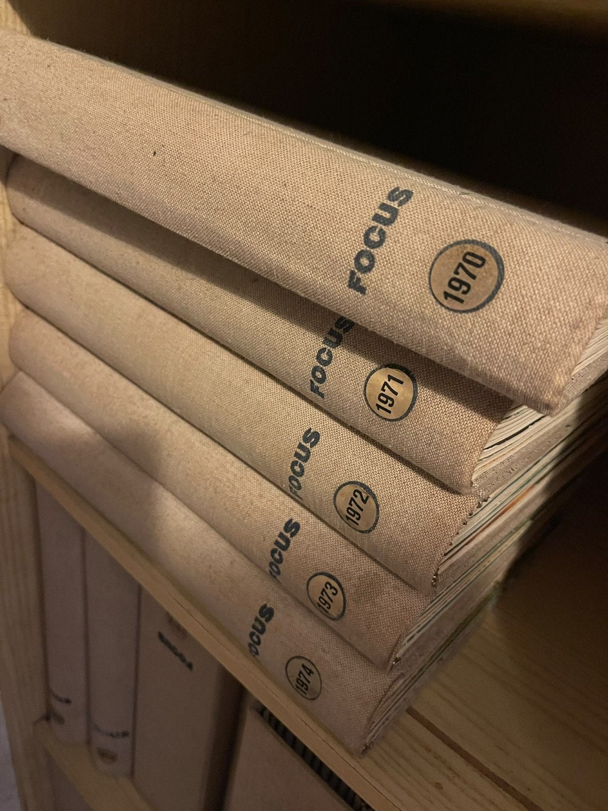 Collectie fotografie tijdschrift Focus, jaargangen 1970-1987, Ophalen