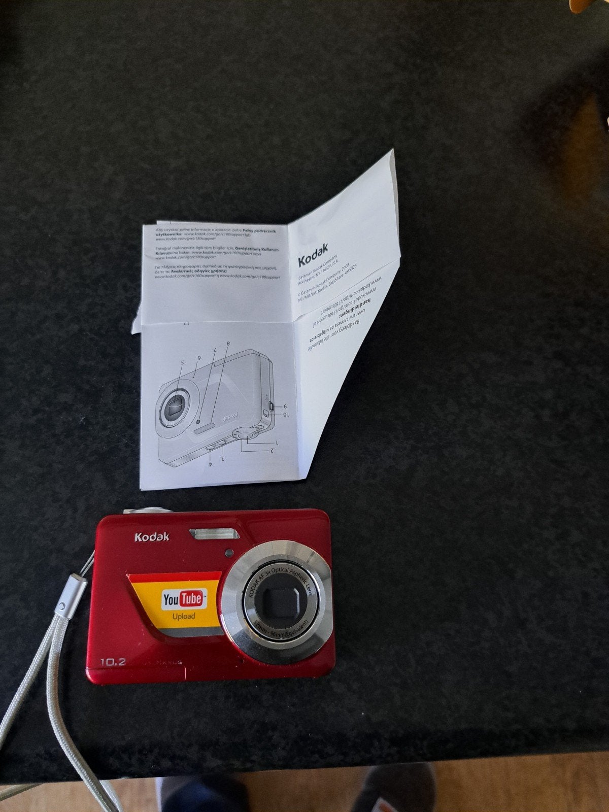 Kodak digitale camera - Zo goed als nieuw met doos, Audio, Tv en Foto, Ophalen of Verzenden, Zo goed als nieuw, Handleiding, Kodak