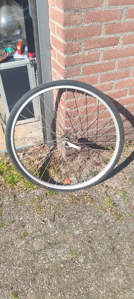 Voorwiel fiets 28 inch, Ophalen of Verzenden, Gebruikt