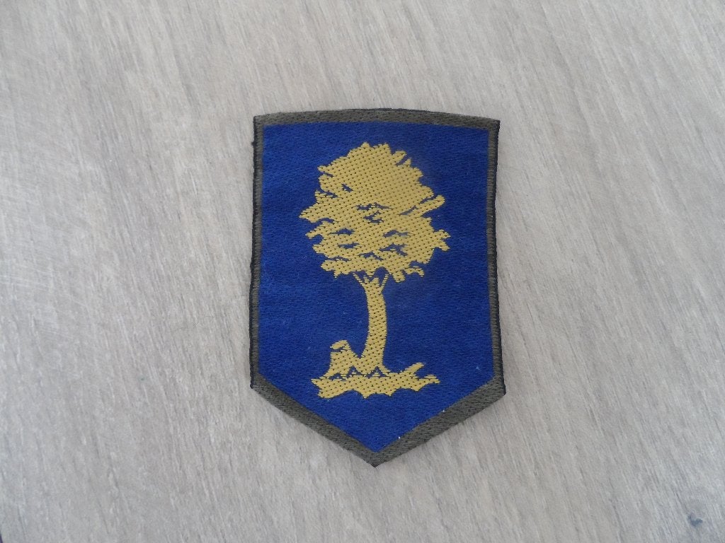 Mouwembleem COKL OTCO DT geweven, Verzamelen, Ophalen of Verzenden, Landmacht, Nederland