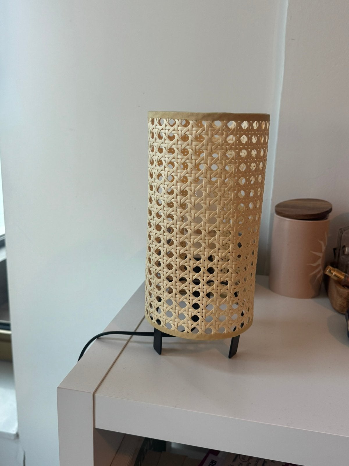Tafellampje incl slimme ledlamp, Ophalen, E14 (klein), Zo goed als nieuw, Inclusief lichtbron