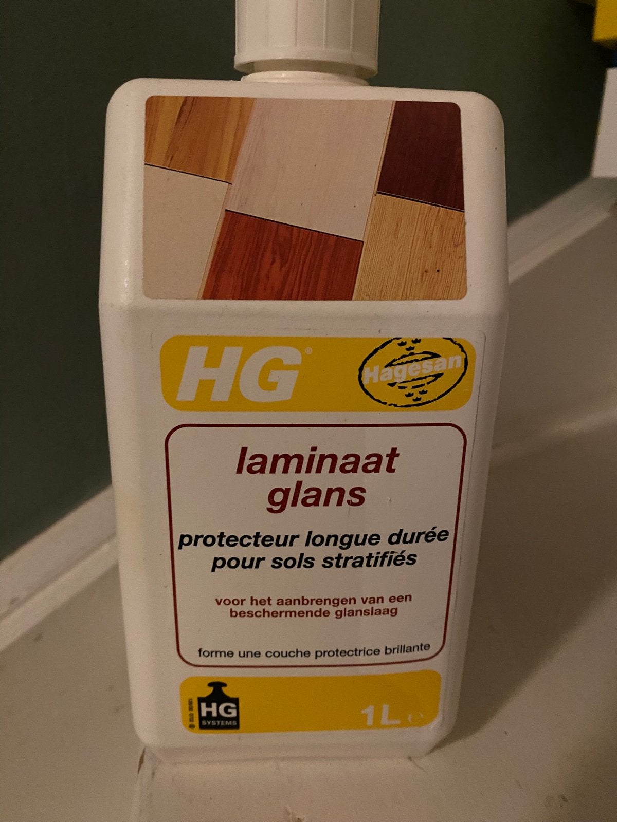 HG Laminaatglans, Ophalen, Schoonmaakmiddel