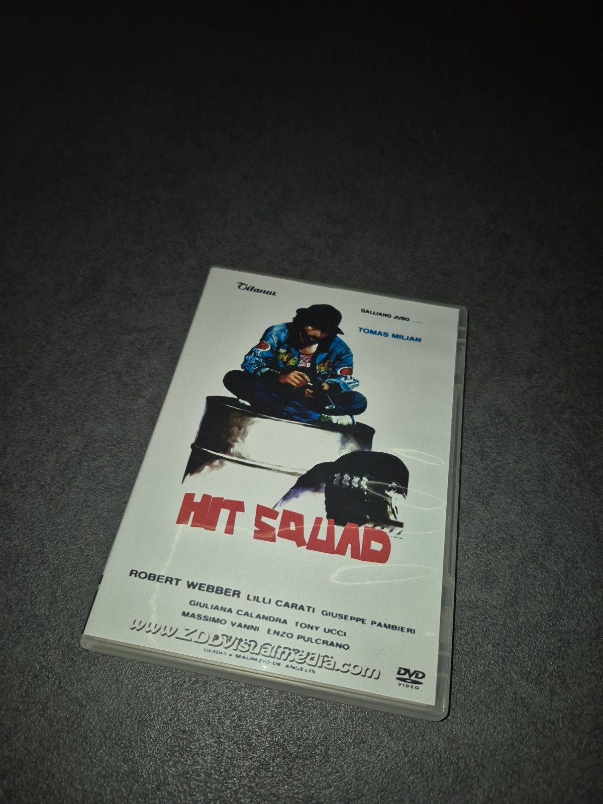 Hit Squad DVD - Actie Thriller met Tomas Milian, Vanaf 16 jaar, Ophalen of Verzenden, Gebruikt