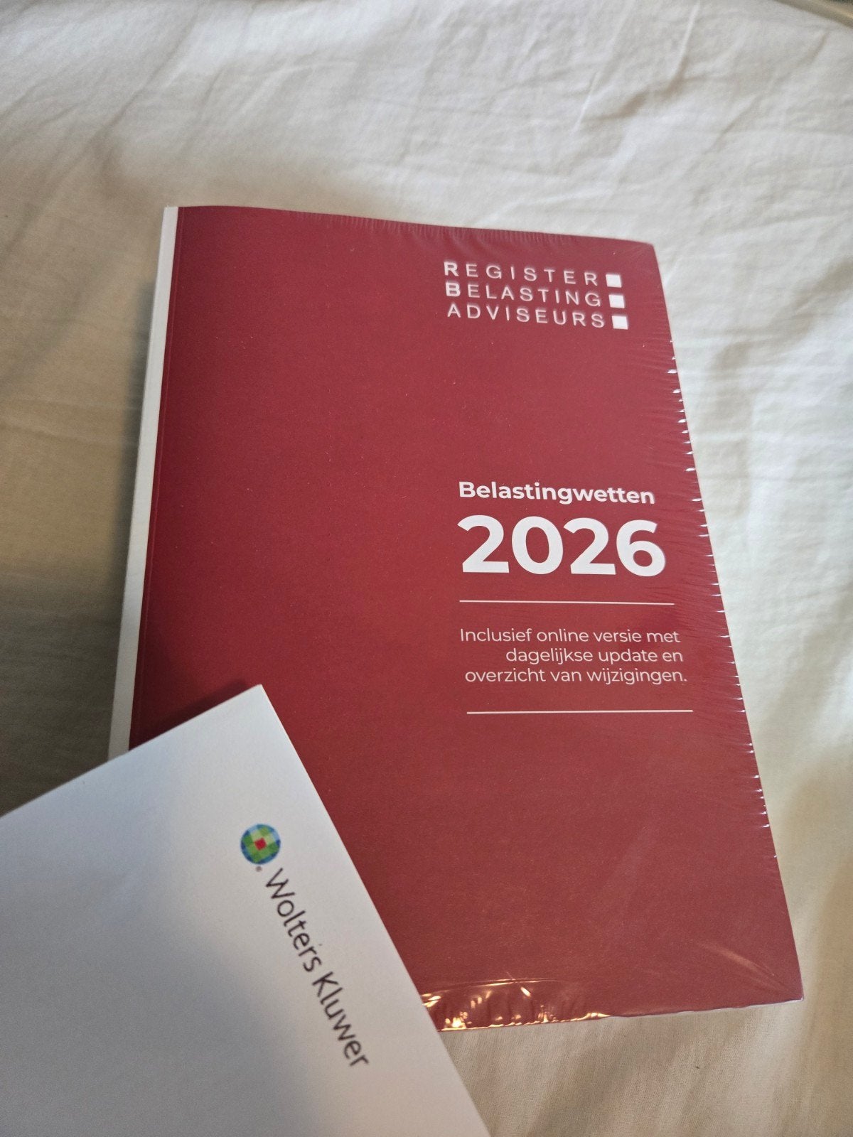 Belastingwetten 2026 Wolters Kluwer - Nieuw in seal, Boeken, Nieuw, Ophalen of Verzenden, WO, Wolters Kluwer
