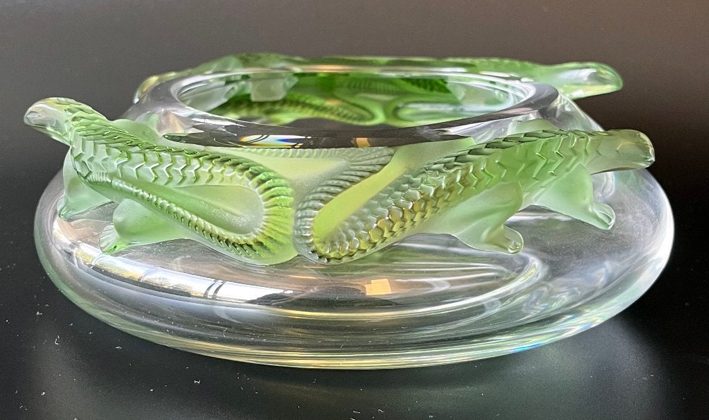 Lalique 'Bamako' schaal - Art Deco, Antiek en Kunst, Antiek | Glas en Kristal, Ophalen of Verzenden