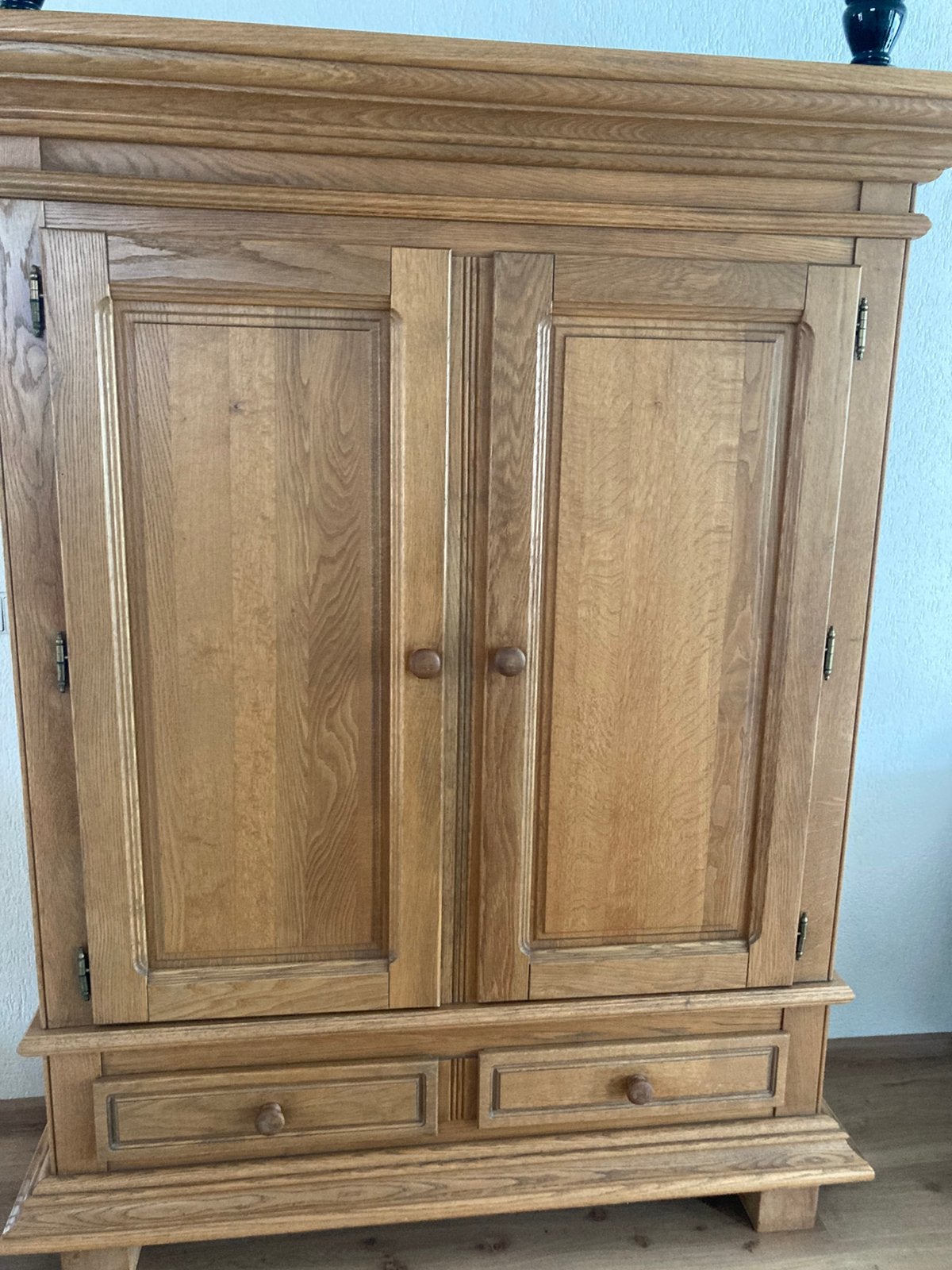 Grote eiken kast, Ophalen, 25 tot 50 cm, 100 tot 150 cm, 150 tot 200 cm