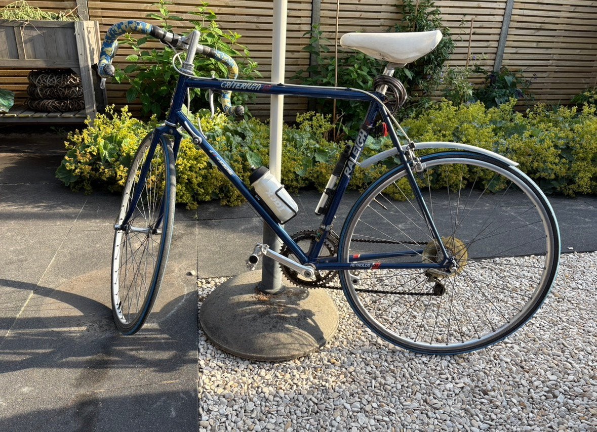 Prachtige oude heren race fiets Raleigh te koop, Ophalen, Zo goed als nieuw, 10 tot 15 versnellingen, Overige merken