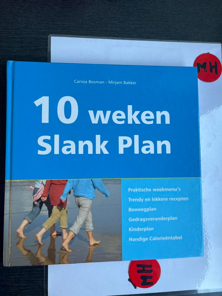 10 Weken Slank Plan - Carisia Bosman & Mirjam Bakker, Boeken, Ophalen of Verzenden, Zo goed als nieuw, Dieet en Voeding