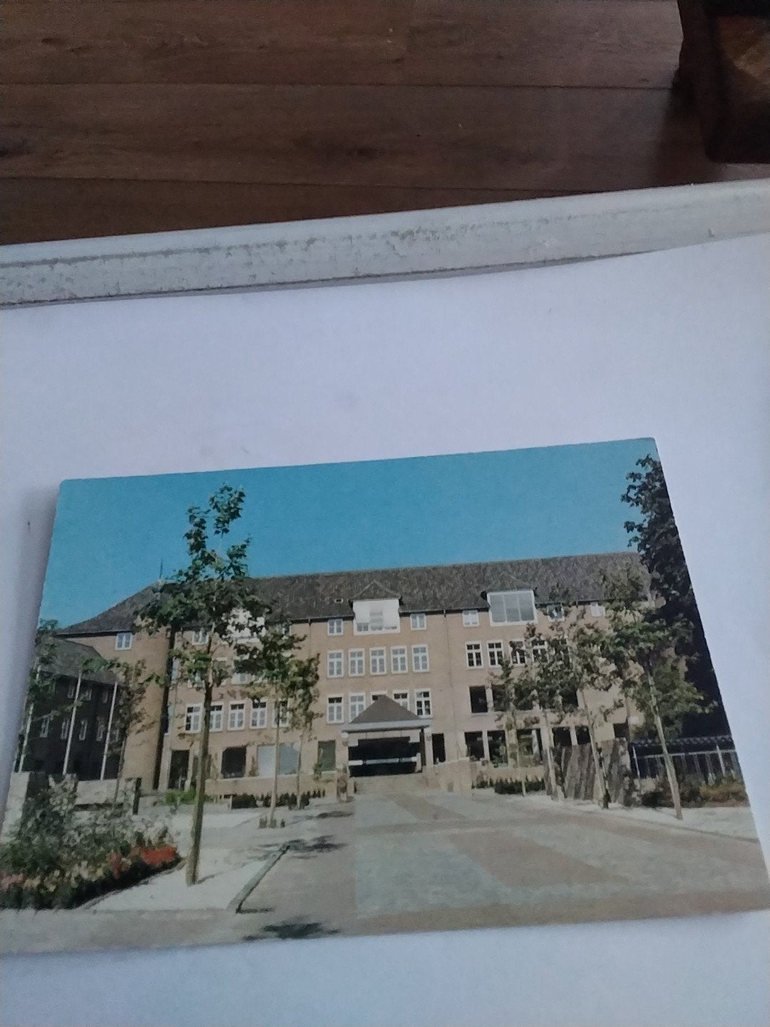 Oude ansichtkaart Venray Gemeentehuis - Gelopen, Verzamelen, Ansichtkaarten | Nederland, Ophalen of Verzenden