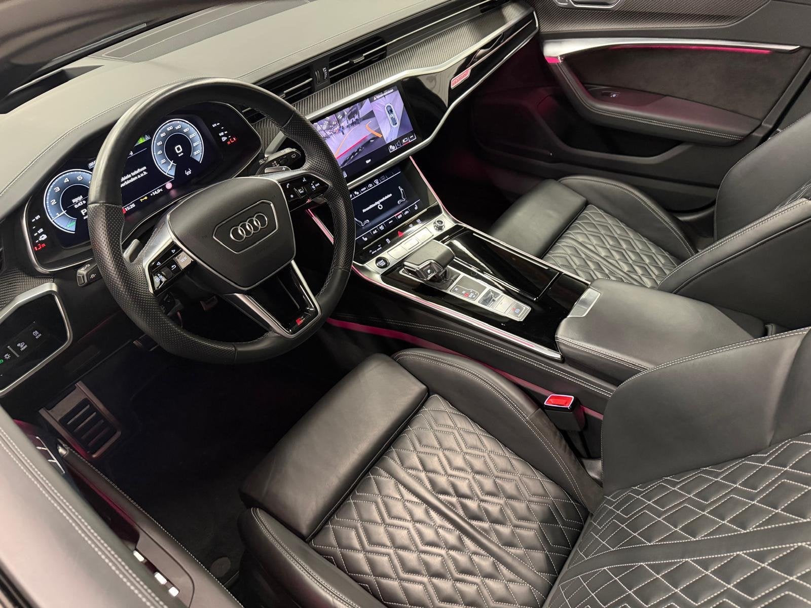 Audi A6 Avant 55 TFSI e quattro S-line edition / Pano / RS-z, Automaat, 77 km/l, Gebruikt, Zwart