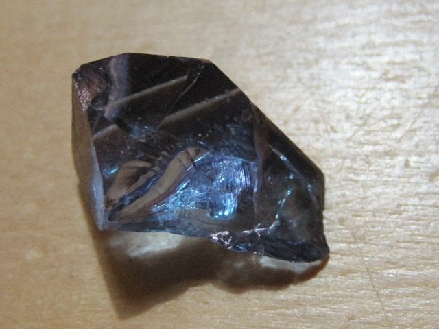 min. 2x ruwe edelsteen AQUA AURA kristal (3), Verzenden, Mineraal