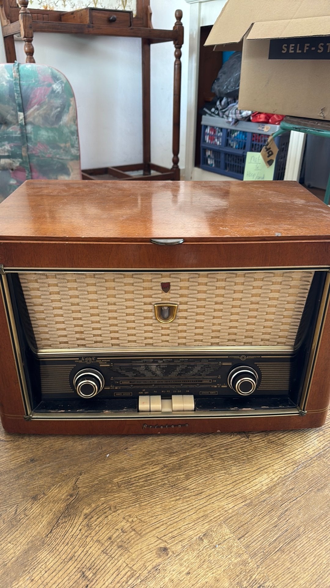 Vintage radio, Ophalen of Verzenden, Zo goed als nieuw