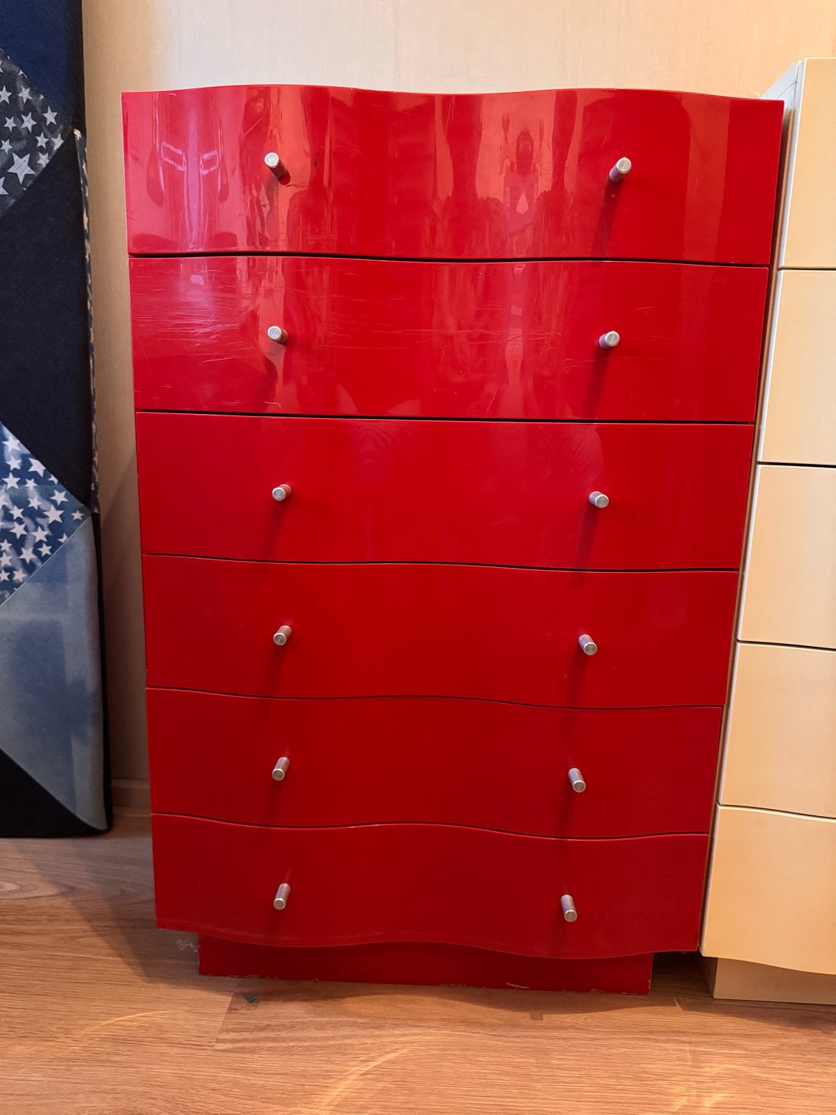 IKEA Vajer Thomas Jelinek kastje retro, Ophalen, Overige materialen, Gebruikt, 5 laden of meer