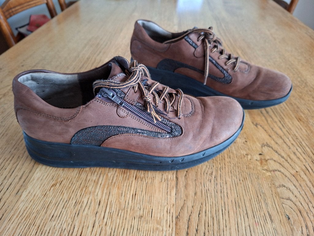 dames schoenen Durea, Kleding | Dames, Ophalen, Bruin, Overige typen, Gedragen