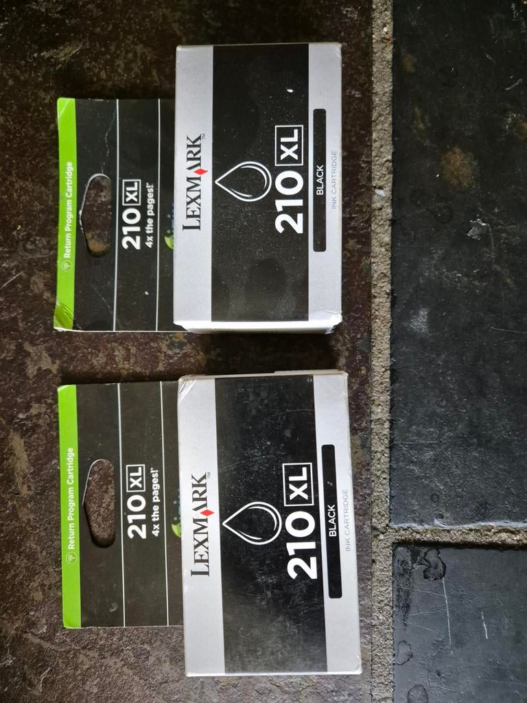 Lexmark 210XL  nieuw     2 stuks!, Ophalen of Verzenden, Nieuw, Lexmark