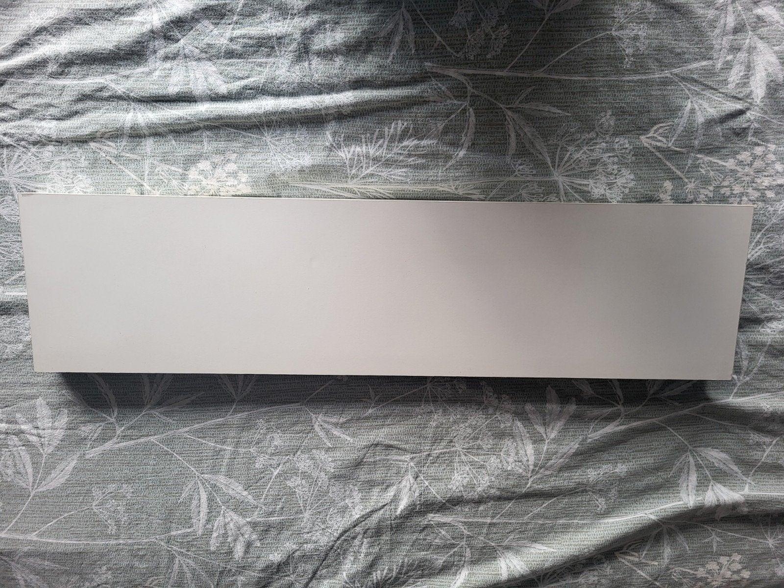 Wandplank wit 80x20 cm met blinde bevestiging, Ophalen, Gebruikt