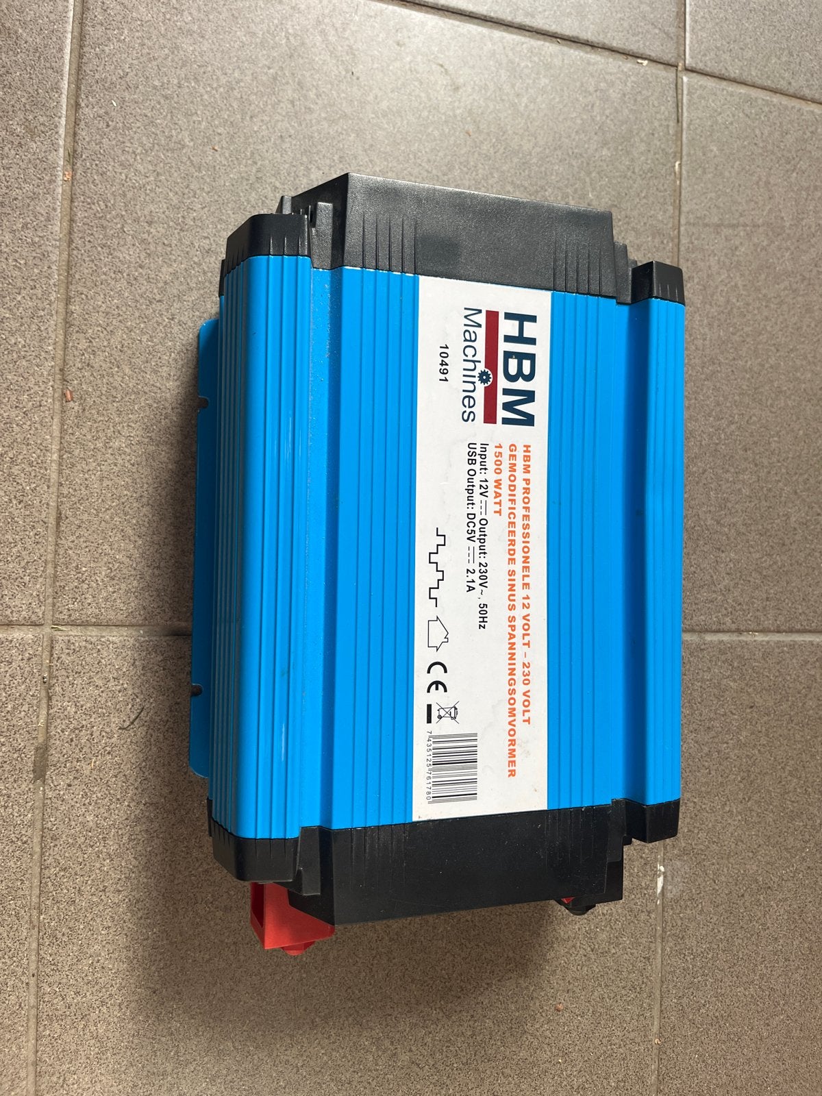 HBM Professionele 1500W Omvormer 12V naar 230V, Ophalen of Verzenden
