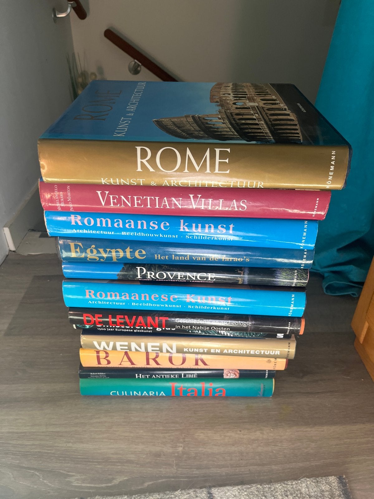 Grote boeken over kunst, architectuur en geschiedenis, Ophalen, Gelezen, Wereld overig