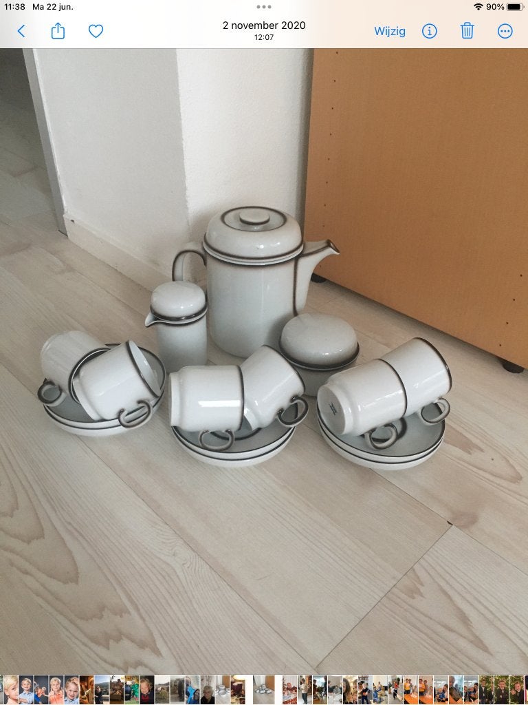 Koffieservies van Tomas, Ophalen, Zo goed als nieuw, Overige stijlen, Aardewerk