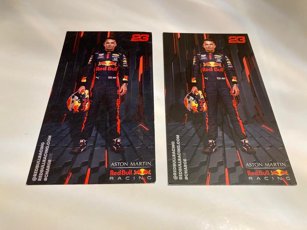 Kaarten albon, Ophalen of Verzenden, Zo goed als nieuw, Formule 1