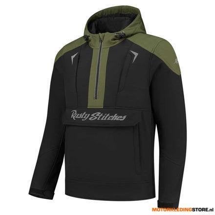 Rusty Stitches Orlando Motorjas, Zwart-Groen, Ophalen of Verzenden, Nieuw met kaartje