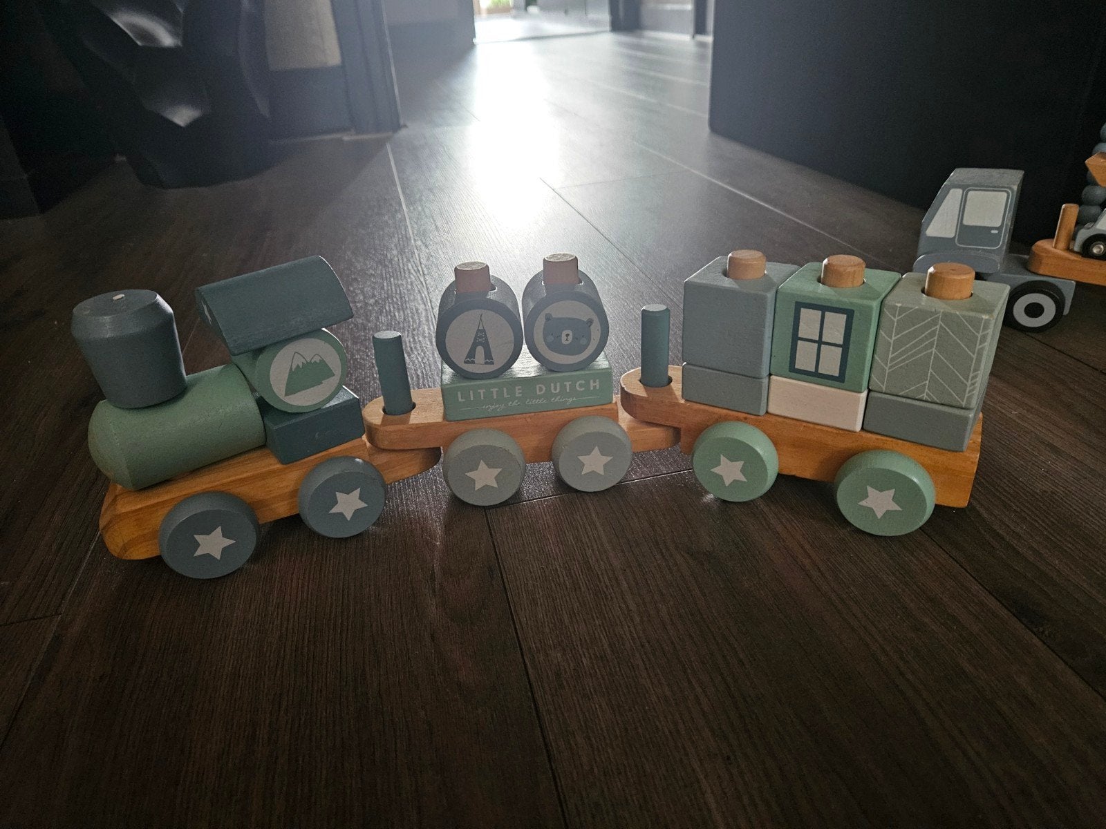 Little dutch trein, Kinderen en Baby's, Speelgoed | Houten speelgoed, Ophalen of Verzenden