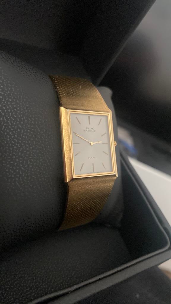 Seiko Lassale Heren Horloge '81, Seiko, Polshorloge, Ophalen of Verzenden, Zo goed als nieuw