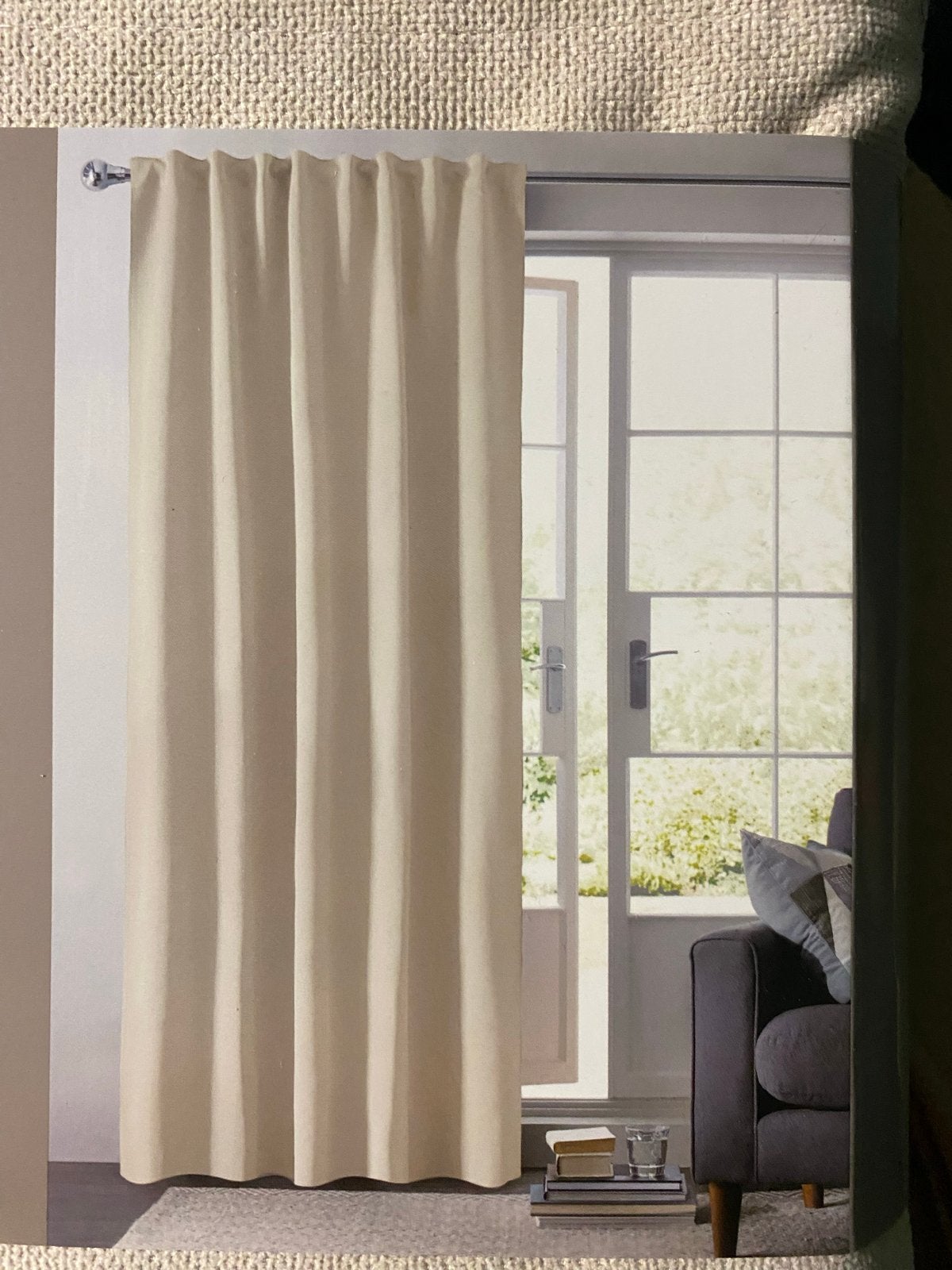 Verduisterend Gordijn Beige/zand 10st 140x260 cm - Nieuw!, Verduisterend, Beige, Nieuw, Ophalen of Verzenden