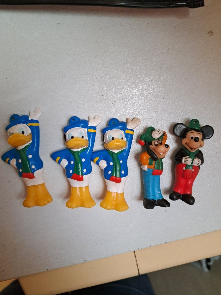 leuke vintage disney figuren, Ophalen of Verzenden, Overige figuren, Gebruikt, Beeldje of Figuurtje