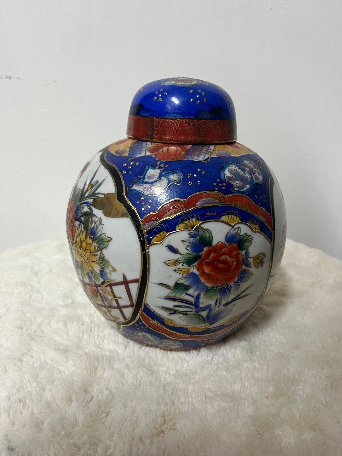 Antieke Japanse Gemberpot - Satsuma stijl, Ophalen of Verzenden