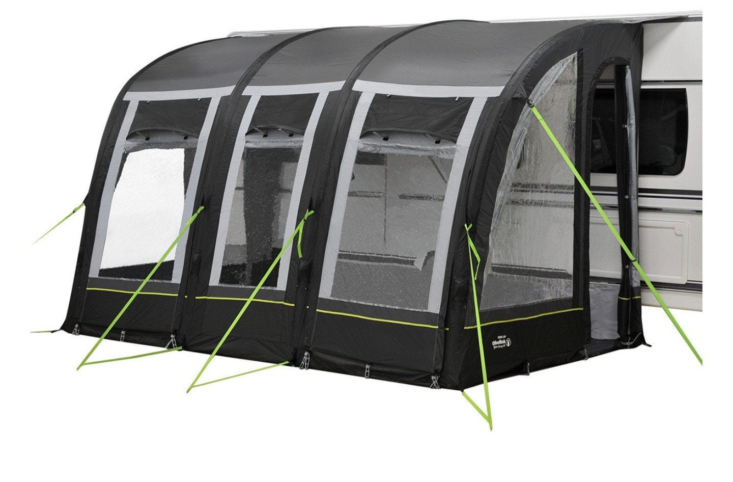Opblaasbare voortent, Obelink Palma 390 Easy Air caravan en, Ophalen, Zo goed als nieuw
