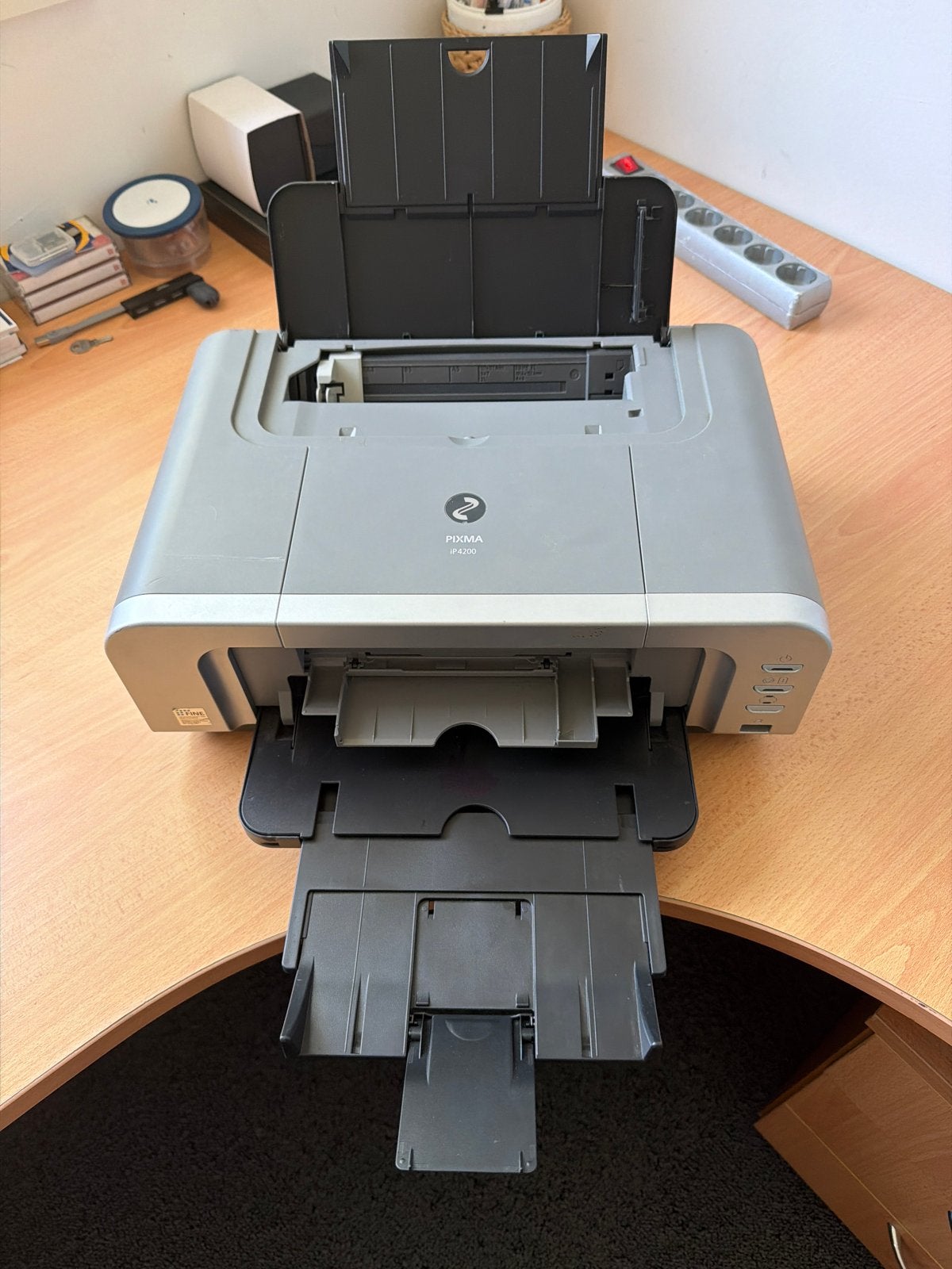 Canon Pixma iP4200 printer - Gratis, Computers en Software, Printers, Gebruikt, Printer, Inkjetprinter, Kleur printen, Ophalen