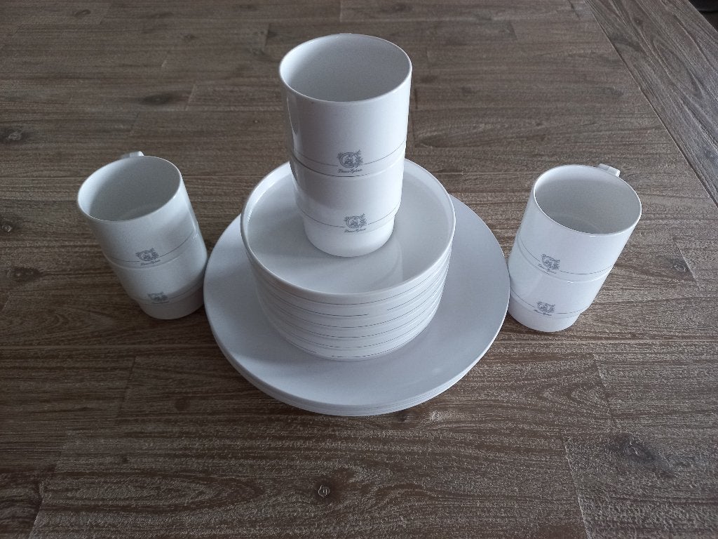 6 persoons Mepal Rosti camping servies, Ophalen of Verzenden, Zo goed als nieuw