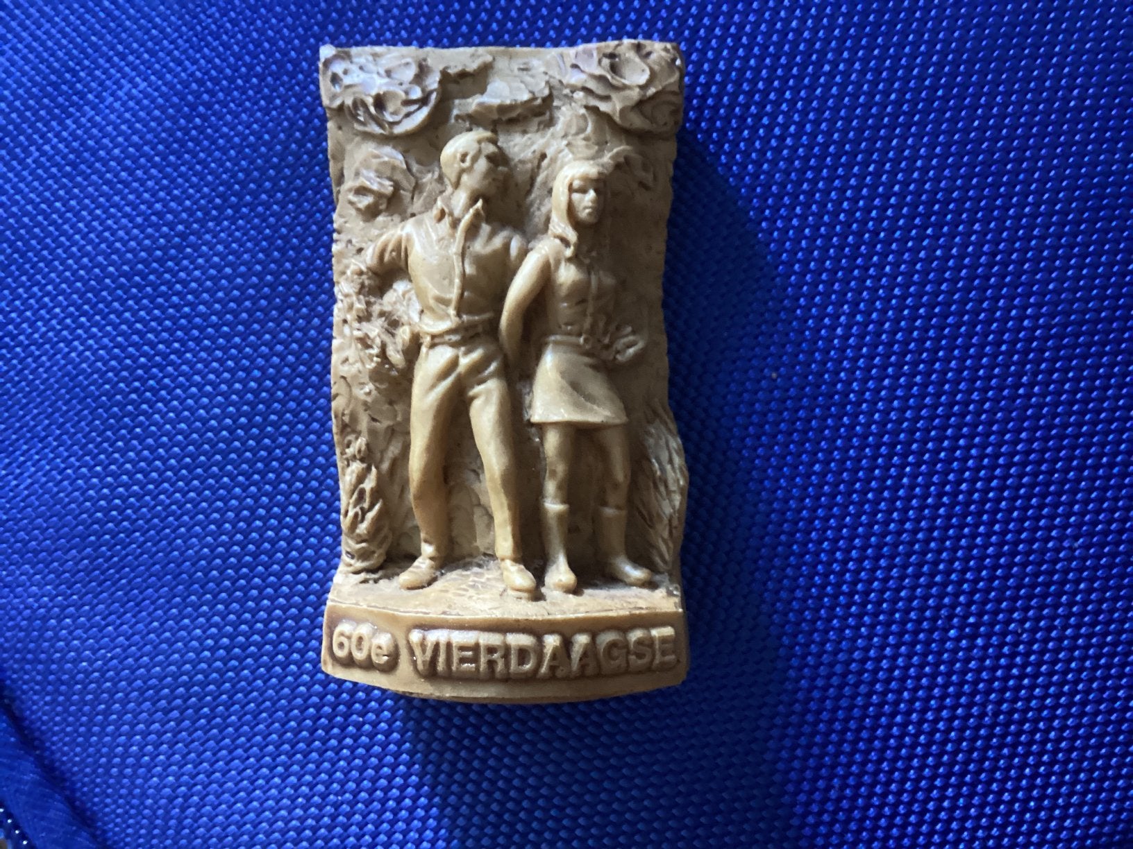Vierdaagse 60e 1976    7x3.5xx2 cm, Verzamelen, Beelden en Beeldjes, Ophalen of Verzenden, Zo goed als nieuw