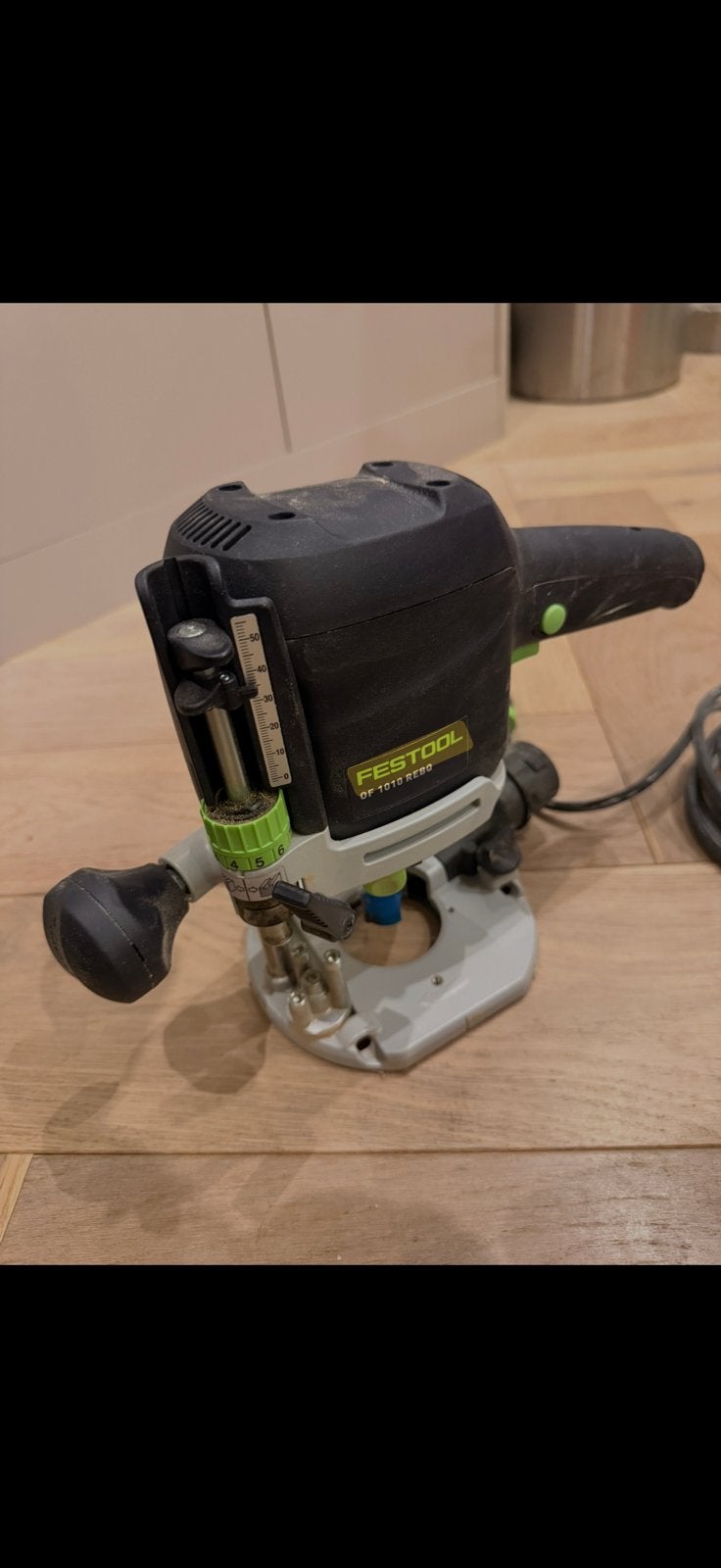Festool OF 1010 REBQ bovenfrees, Ophalen, Zo goed als nieuw, Elektrisch, Bovenfrees