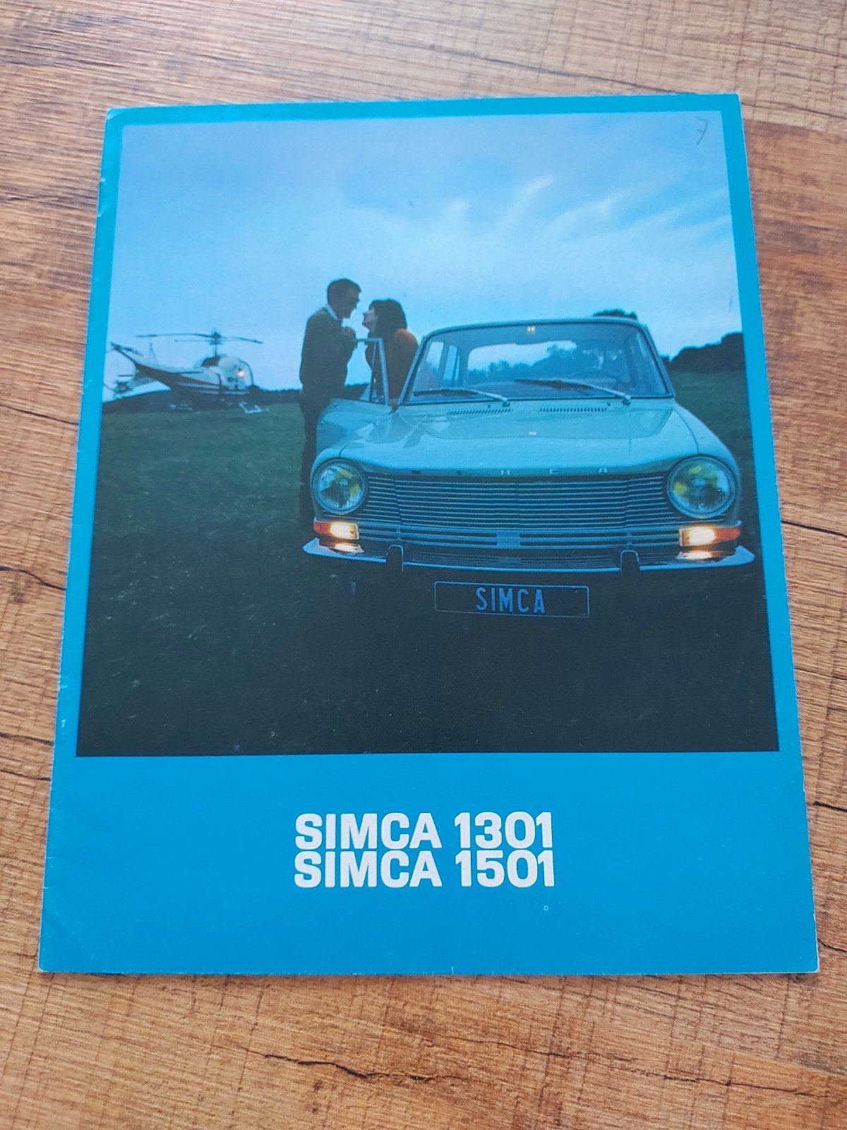 keurige Simca 1301 - 1501 folder, Ophalen of Verzenden, Zo goed als nieuw, Overige merken