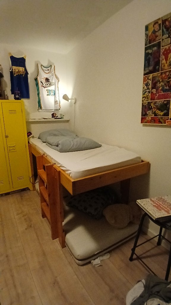 Halfhoogslaper van VIKARE meegroeibed IKEA, Gebruikt, 70 tot 85 cm, Ophalen of Verzenden, Matras