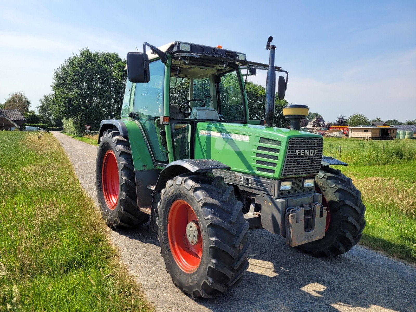 Fendt farmer 308 lsa, Ophalen, Gebruikt, Fendt