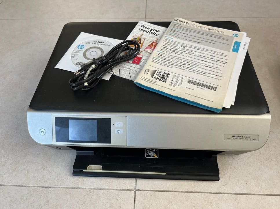 HP Envy 5530 All-in-One Printer - Print, Scan, Copy, Web, Ophalen, Inkjetprinter, All-in-one, Kleur printen