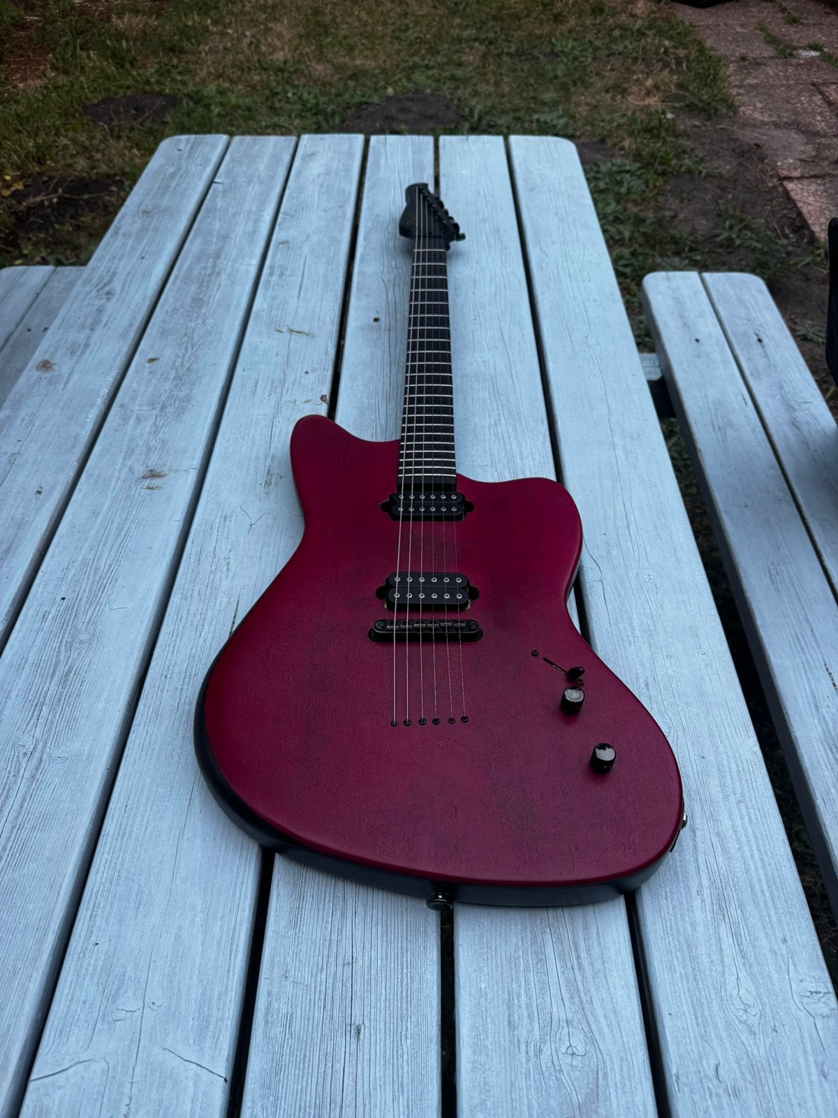 JAZZMASTER GUITAR BY ROIDZ FROM PORTUGAL, Ophalen of Verzenden, Zo goed als nieuw, Solid body