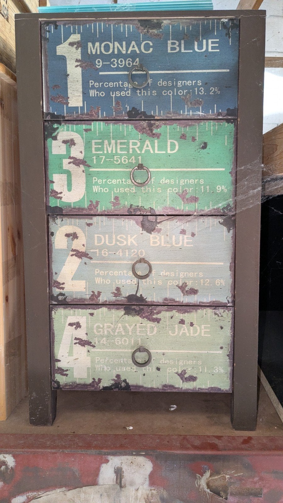 ladekast met 4 laden 81,5x47x32,5 cm, Huis en Inrichting, Ophalen, Minder dan 50 cm, Gebruikt, Met lade(s)