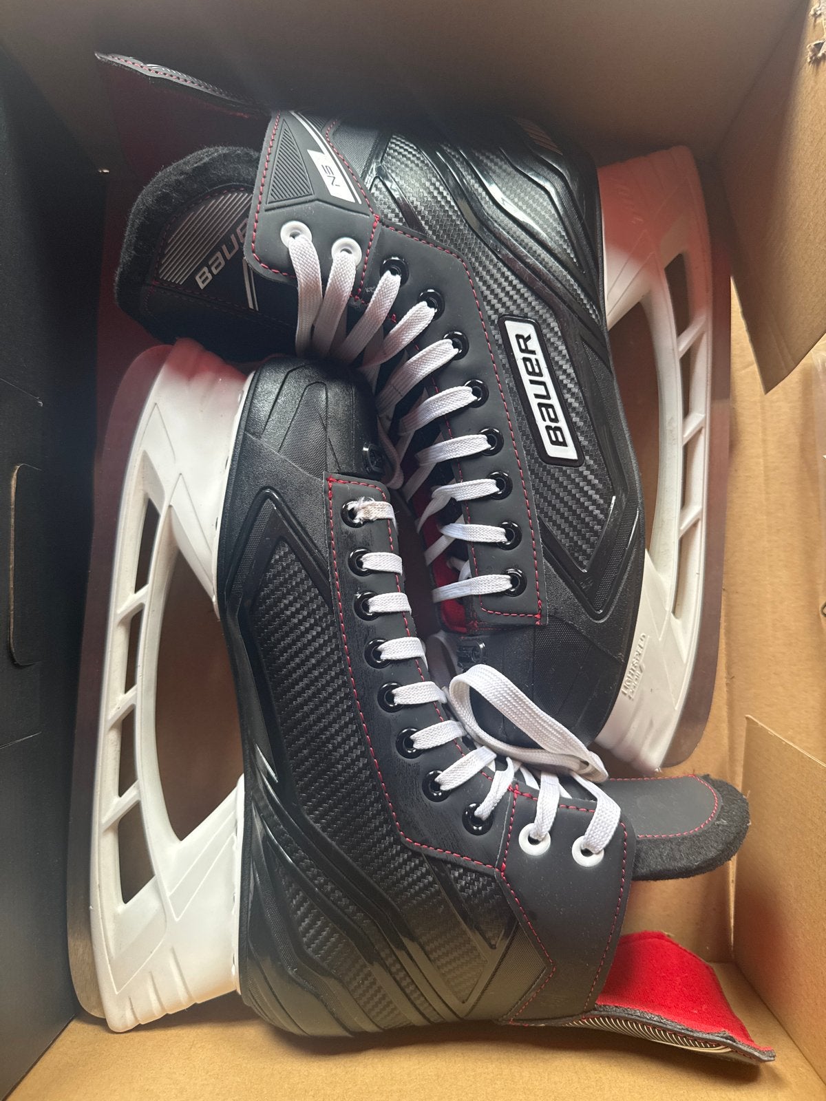 Nieuwe Bauer NS ijshockeyschaatsen - Maat 45,5, Sport en Fitness, Schaatsen, Ophalen of Verzenden, Nieuw, IJshockeyschaatsen, Bauer