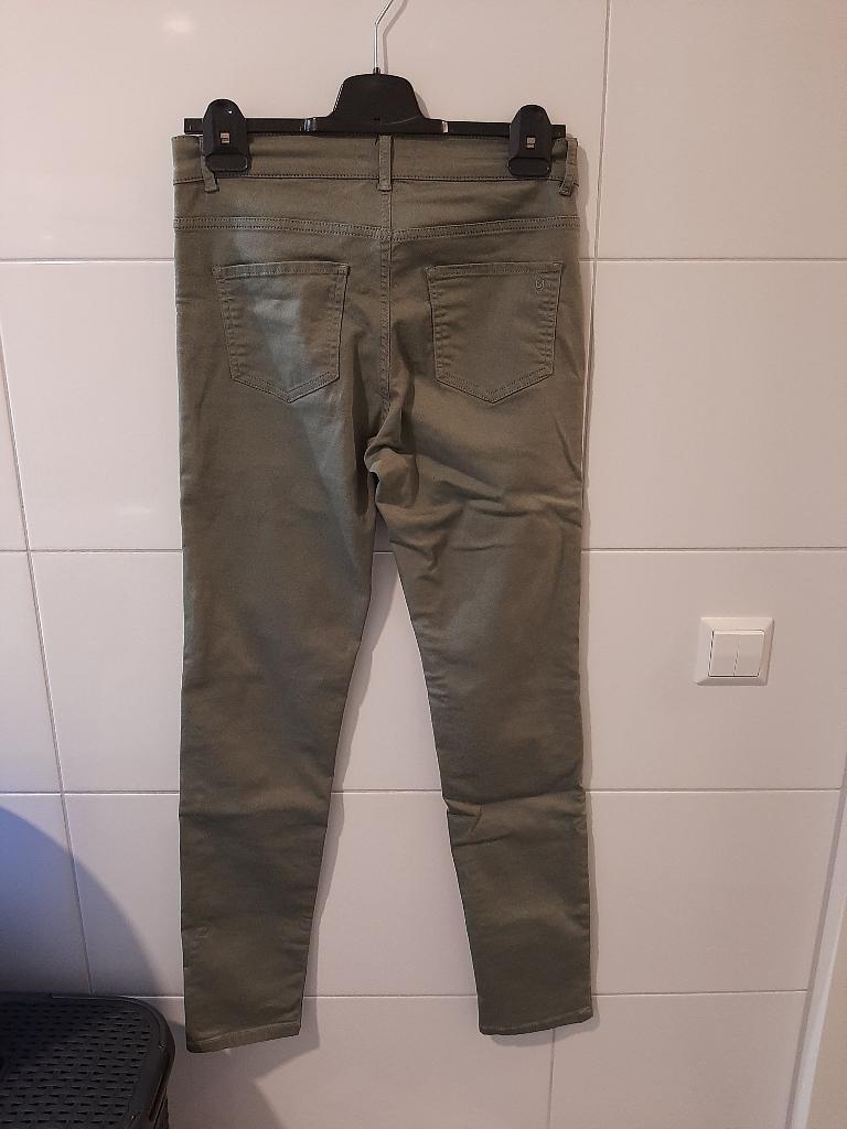 Gafair jeans. Type Serva Olijfgroene broek maat 36, Maat 36 (S), Lang, Gedragen, Verzenden